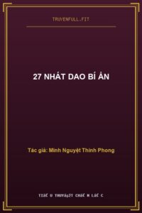 27 Nhát Dao Bí Ẩn