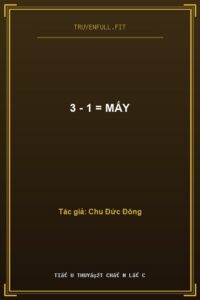 3 – 1 = Mấy
