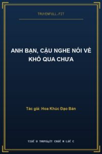 Anh Bạn, Cậu Nghe Nói Về Khổ Qua Chưa