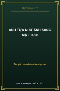 Anh Tựa Như Ánh Sáng Mặt Trời