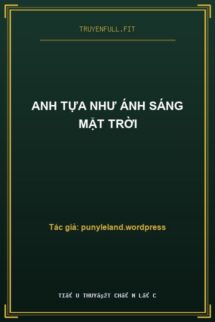 Anh Tựa Như Ánh Sáng Mặt Trời