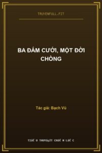 Ba Đám Cưới, Một Đời Chồng