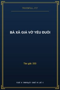 Bà Xã Giả Vờ Yếu Đuối