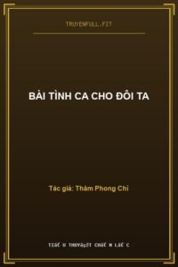 Bài Tình Ca Cho Đôi Ta