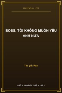 Boss, Tôi Không Muốn Yêu Anh Nữa