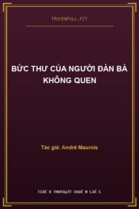 Bức Thư Của Người Đàn Bà Không Quen