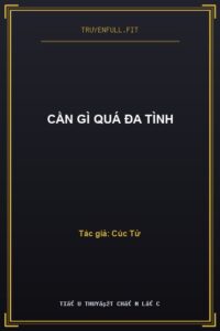 Cần Gì Quá Đa Tình