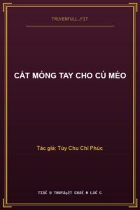 Cắt Móng Tay Cho Cú Mèo