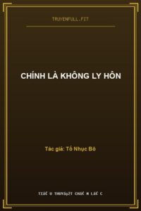 Chính Là Không Ly Hôn