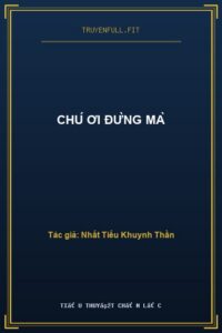 Chú Ơi Đừng Mà