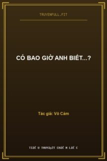Có Bao Giờ Anh Biết…?