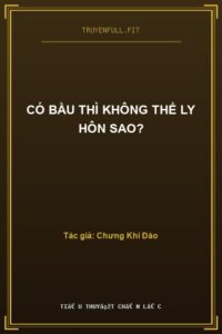 Có Bầu Thì Không Thể Ly Hôn Sao?