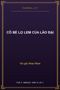 Cô Bé Lọ Lem Của Lão Đại