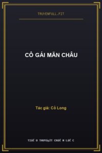 Cô Gái Mãn Châu
