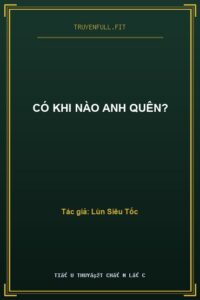 Có Khi Nào Anh Quên?