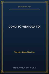 Công Tố Viên Của Tôi