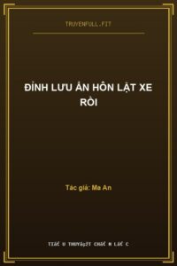 Đỉnh Lưu Ẩn Hôn Lật Xe Rồi
