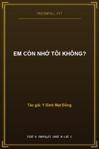 Em Còn Nhớ Tôi Không?