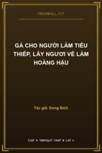 Gả Cho Người Làm Tiểu Thiếp, Lấy Ngươi Về Làm Hoàng Hậu