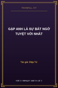 Gặp Anh Là Sự Bất Ngờ Tuyệt Vời Nhất