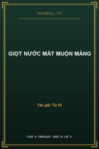 Giọt Nước Mắt Muộn Màng