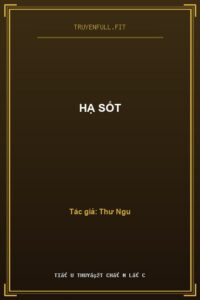 Hạ Sốt