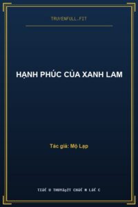 Hạnh Phúc Của Xanh Lam