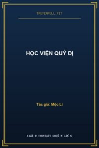 Học Viện Quỷ Dị
