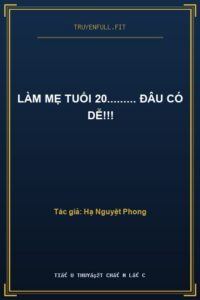 Làm Mẹ Tuổi 20……… Đâu Có Dễ!!!