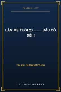 Làm Mẹ Tuổi 20……… Đâu Có Dễ!!!