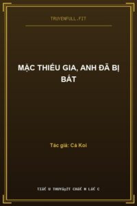 Mặc Thiếu Gia, Anh Đã Bị Bắt