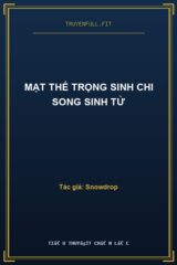 Mạt Thế Trọng Sinh Chi Song Sinh Tử