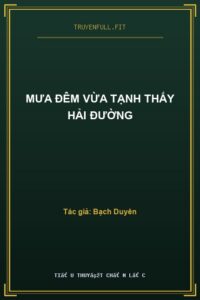 Mưa Đêm Vừa Tạnh Thấy Hải Đường