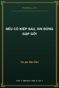 Nếu Có Kiếp Sau, Xin Đừng Gặp Gỡ!