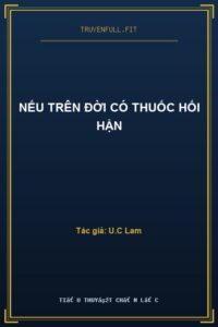 Nếu Trên Đời Có Thuốc Hối Hận