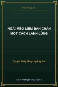 Ngài Mèo Liếm Bàn Chân Một Cách Lạnh Lùng