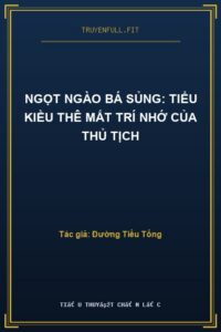Ngọt Ngào Bá Sủng: Tiểu Kiều Thê Mất Trí Nhớ Của Thủ Tịch
