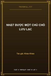 Nhặt Được Một Chú Chó Lưu Lạc