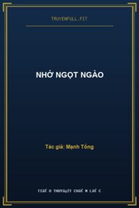 Nhớ Ngọt Ngào