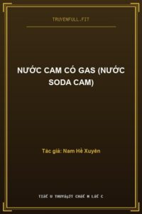 Nước Cam Có Gas (Nước Soda Cam)