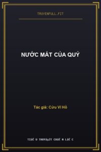 Nước Mắt Của Quỷ