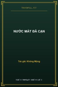 Nước Mắt Đã Cạn