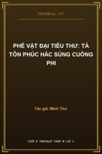 Phế Vật Đại Tiểu Thư: Tà Tôn Phúc Hắc Sủng Cuồng Phi