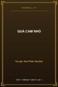 Quả Cam Nhỏ