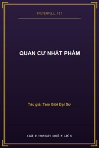 Quan Cư Nhất Phẩm