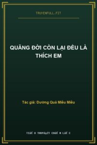 Quãng Đời Còn Lại Đều Là Thích Em