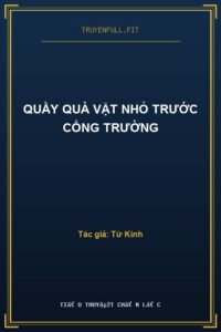 Quầy Quà Vặt Nhỏ Trước Cổng Trường