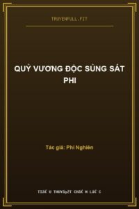 Quỷ Vương Độc Sủng Sát Phi
