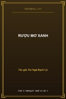 Rượu Mơ Xanh