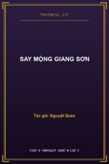 Say Mộng Giang Sơn